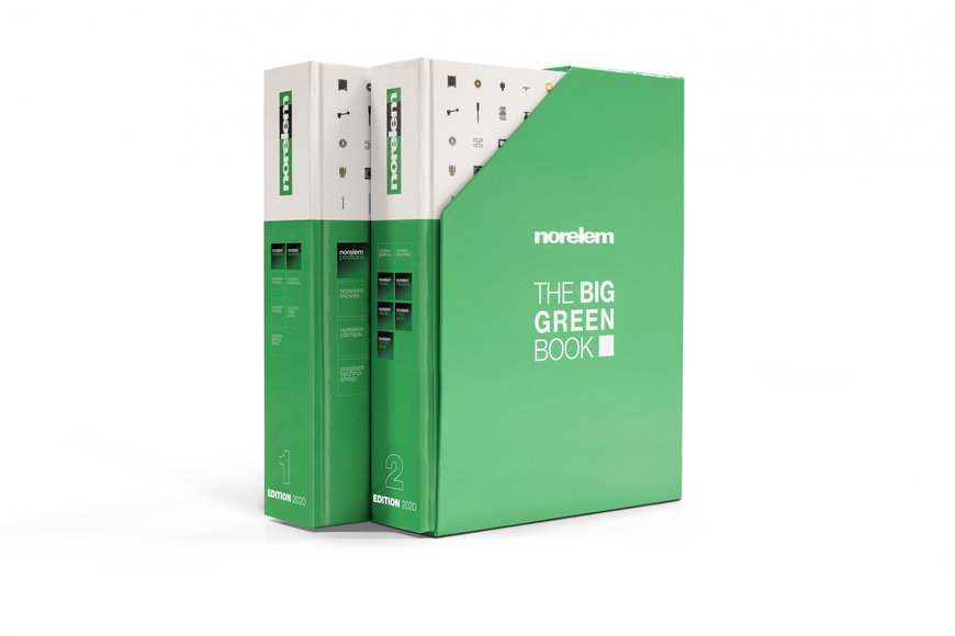 60 000 gépelem a norelem THE BIG GREEN BOOK katalógusának 2020-as kiadásából